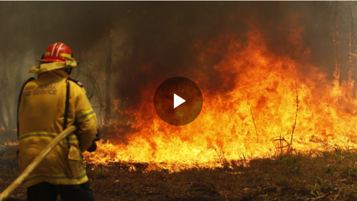 Hundreds of Australia homes destroyed in ‘mega fire’